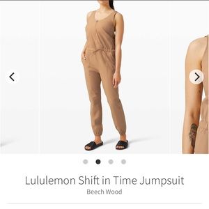 Lululemon Shift in Time Jumpsuit size 4